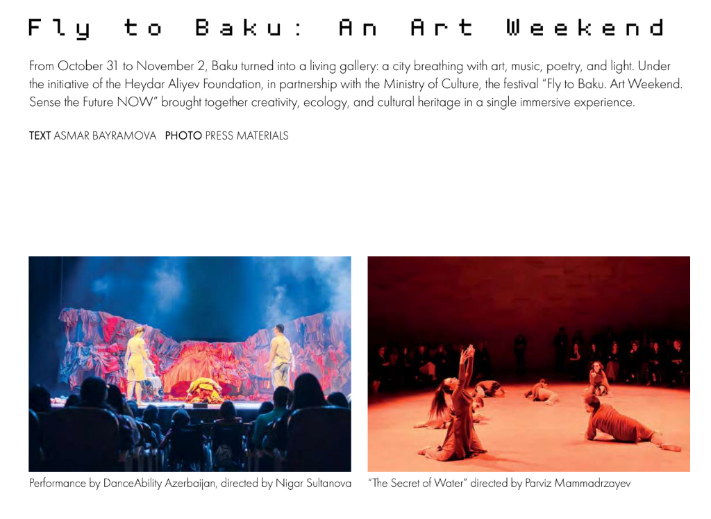 Fly to Baku Art Weekend
